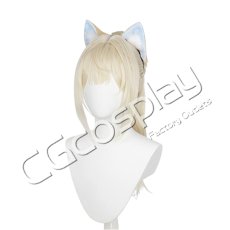 画像3: バーチャルYouTuber　VTuber　Fuwawa Abyssgard (フワワ・アビスガード)　正月衣装　コスプレウィッグ　コスプレ衣装 (3)