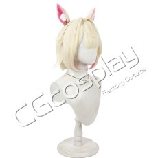 画像2: バーチャルYouTuber　VTuber　Mococo Abyssgard (モココ・アビスガード)　カジュアル衣装　コスプレウィッグ　コスプレ衣装 (2)