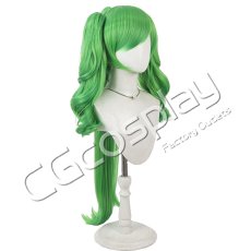 画像2: スマイルプリキュア!　緑川なお(キュアマーチ)　キュアマーチ　コスプレウィッグ　コスプレ衣装 (2)