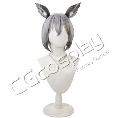 画像1: バーチャルYouTuber　VTuber　稲荷いろは　メイド服　コスプレウィッグ　コスプレ衣装 (1)