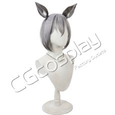 画像2: バーチャルYouTuber　VTuber　稲荷いろは　メイド服　コスプレウィッグ　コスプレ衣装 (2)
