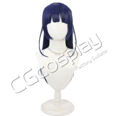 画像1: キミとアイドルプリキュア♪　キュアウインク/蒼風なな　コスプレウィッグ　コスプレ衣装 (1)
