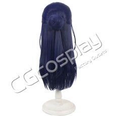 画像3: キミとアイドルプリキュア♪　キュアウインク/蒼風なな　コスプレウィッグ　コスプレ衣装 (3)