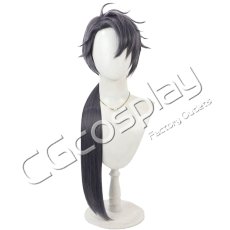 画像1: 刀剣乱舞　日光一文字　コスプレウィッグ　コスプレ衣装 (1)