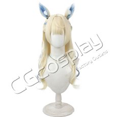 画像1: バーチャルYouTuber　VTuber　Fuwawa Abyssgard (フワワ・アビスガード)　カジュアル衣装　コスプレウィッグ　コスプレ衣装 (1)