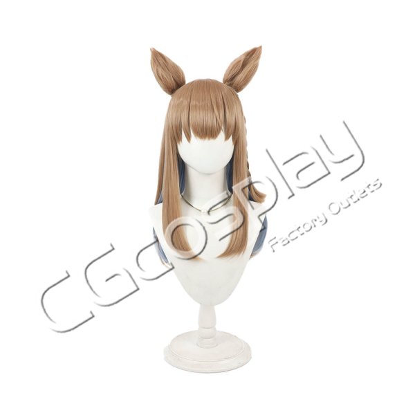 ウマ娘プリティーダービー アーモンドアイ 勝負服 コスプレウィッグ 