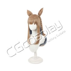 画像2: ウマ娘プリティーダービー　アーモンドアイ　勝負服　コスプレウィッグ　コスプレ衣装 (2)