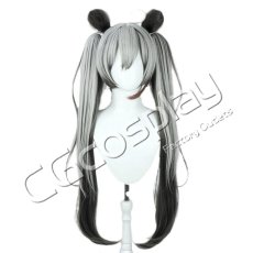 画像1: ブルーアーカイブ　千鳥ミチル　コスプレウィッグ　コスプレ衣装 (1)