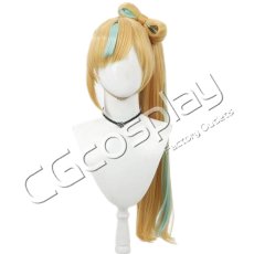 画像1: バーチャルYouTuber　VTuber　立伝都々　コスプレウィッグ　コスプレ衣装 (1)