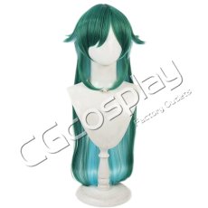 画像1: バーチャルYouTuber　VTuber　北小路ヒスイ　コスプレウィッグ　コスプレ衣装 (1)