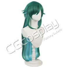 画像3: バーチャルYouTuber　VTuber　北小路ヒスイ　コスプレウィッグ　コスプレ衣装 (3)