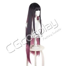 画像2: ロックは淑女の嗜みでして　黒鉄音羽　コスプレウィッグ　コスプレ衣装 (2)