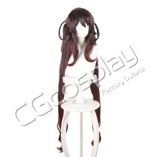 画像1: 原神(げんしん)　胡桃(フータオ)　コスプレウィッグ　コスプレ衣装 (1)