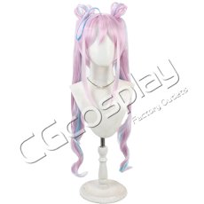 画像1: キミとアイドルプリキュア♪　紫雨こころ　キュアキュンキュン　コスプレウィッグ　コスプレ衣装 (1)
