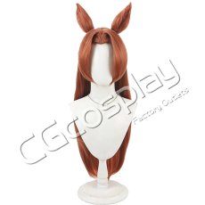 画像1: ウマ娘プリティーダービー　カワカミプリンセス　制服　コスプレウィッグ　コスプレ衣装 (1)