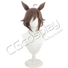 画像1: ウマ娘プリティーダービー　ミスターシービー　正月　コスプレウィッグ　コスプレ衣装 (1)