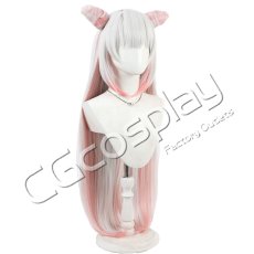 画像2: バーチャルYouTuber　Vtuber　紫咲シオン　制服2.0　コスプレウィッグ　コスプレ衣装 (2)