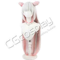 画像3: バーチャルYouTuber　Vtuber　紫咲シオン　制服2.0　コスプレウィッグ　コスプレ衣装 (3)