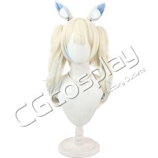 画像1: バーチャルYouTuber　VTuber　Fuwawa Abyssgard（フワワ・アビスガード）　カジュアル衣装　コスプレウィッグ　コスプレ衣装 (1)