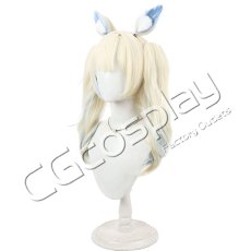 画像2: バーチャルYouTuber　VTuber　Fuwawa Abyssgard（フワワ・アビスガード）　カジュアル衣装　コスプレウィッグ　コスプレ衣装 (2)