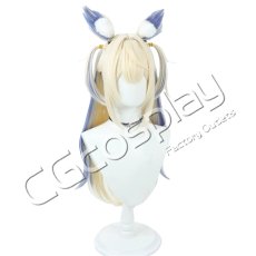 画像4: バーチャルYouTuber　VTuber　Fuwawa Abyssgard　フワワ・アビスガード　コスプレウィッグ　コスプレ衣装 (4)