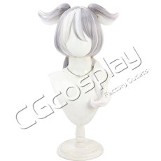 画像1: バーチャルYouTuber　VTuber　エリーラ　ゴシックパンク風　コスプレウィッグ　コスプレ衣装 (1)
