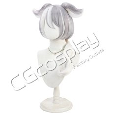 画像4: バーチャルYouTuber　VTuber　エリーラ　ゴシックパンク風　コスプレウィッグ　コスプレ衣装 (4)