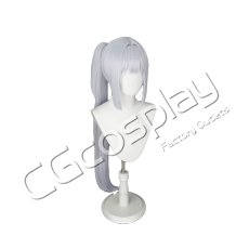 画像2: ブルーアーカイブ　月雪ミヤコ　コスプレウィッグ　コスプレ衣装 (2)