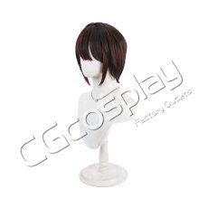 画像3: バーチャルYouTuber　Vtuber　ましろ　グランジパンク風　コスプレウィッグ　コスプレ衣装 (3)
