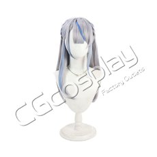 画像1: バーチャルYouTuber　Vtuber　雨海ルカ　コスプレウィッグ　コスプレ衣装 (1)