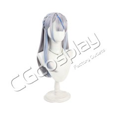 画像2: バーチャルYouTuber　Vtuber　雨海ルカ　コスプレウィッグ　コスプレ衣装 (2)