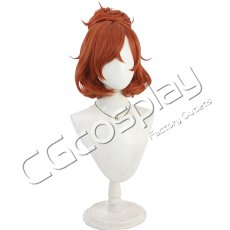 画像2: Go!プリンセスプリキュア　春野はるか(キュアフローラ)　制服　コスプレウィッグ　コスプレ衣装 (2)