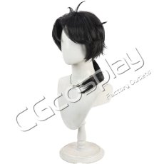 画像4: IdentityV 第五人格　納棺師(イソップ・カール)　BLK.AESOP　コスプレウィッグ　コスプレ衣装 (4)