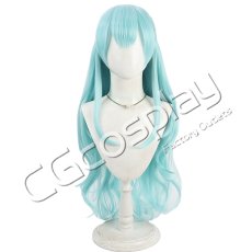 画像1: HUGっと!プリキュア　キュアアンジュ　ロングカールヘア　コスプレウィッグ　コスプレ衣装 (1)