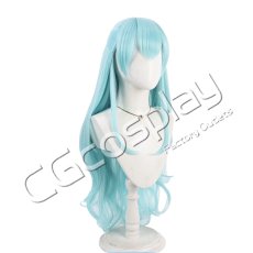 画像2: HUGっと!プリキュア　キュアアンジュ　ロングカールヘア　コスプレウィッグ　コスプレ衣装 (2)