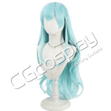 画像4: HUGっと!プリキュア　キュアアンジュ　ロングカールヘア　コスプレウィッグ　コスプレ衣装 (4)