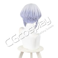 画像2: ロックは淑女の嗜みでして　白矢環　コスプレウィッグ　コスプレ衣装 (2)
