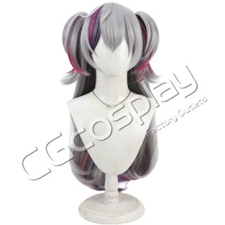 バーチャルYouTuber VTuber 町田ちま ロリータメイド コスプレウィッグ