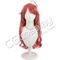 画像1: バーチャルYouTuber　VTuber　さくらみこ　flower fantasista!　コスプレウィッグ　コスプレ衣装 (1)