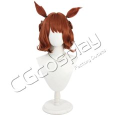 画像1: ウマ娘プリティーダービー　アストンマーチャン(バレンタイン)　コスプレウィッグ　コスプレ衣装 (1)