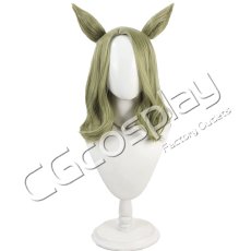 画像1: ウマ娘プリティーダービー　エアメサイア　勝負服　コスプレウィッグ　コスプレ衣装 (1)