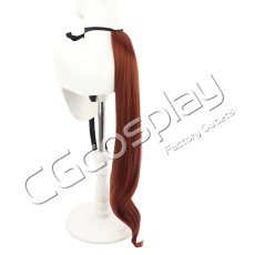 画像4: ウマ娘プリティーダービー　サクラバクシンオー　レッドホット☆リーダー　コスプレウィッグ　コスプレ衣装 (4)