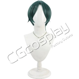 桃源暗鬼　無陀野無人　無陀野　コスプレ　衣装　ウィッグ　一式　フルセット　アニメ 桃源暗鬼 無陀野無人 コスプレウィッグ コスプレ衣装