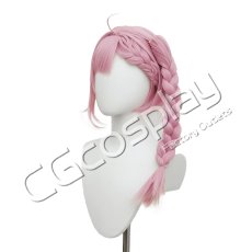 画像2: バーチャルYouTuber　VTuber　結城さくな　和風メイド　コスプレウィッグ　コスプレ衣装 (2)