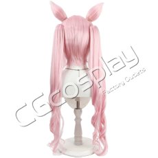 画像4: バーチャルYouTuber　VTuber　博衣こより　ダークメイド　コスプレウィッグ　コスプレ衣装 (4)