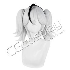 画像1: 鳴潮(Wuthering Waves)　ツバキ　コスプレウィッグ　コスプレ衣装 (1)