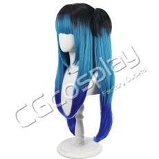 画像3: HUNDREDLINE -最終防衛学園-　飴宮怠美　コスプレウィッグ　コスプレ衣装 (3)