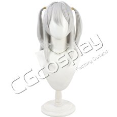 画像1: バーチャルYouTuber　Vtuber　猫麦とろろ　コスプレウィッグ　コスプレ衣装 (1)