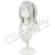 画像3: バーチャルYouTuber　Vtuber　猫麦とろろ　コスプレウィッグ　コスプレ衣装 (3)