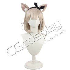 画像1: バーチャルYouTuber　VTuber　夜絆ニウ　コスプレウィッグ　コスプレ衣装 (1)